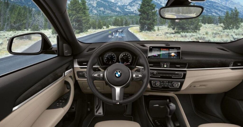 bmw x2 interior