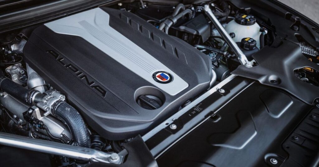 BMW Alpina XD3 Engine