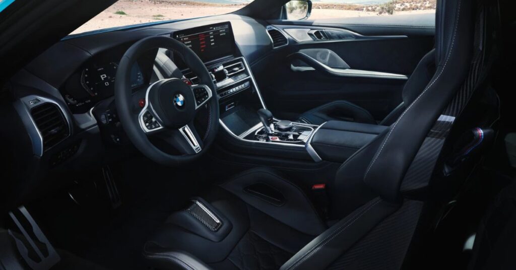 bmw m8 interior