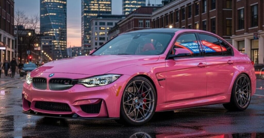 bmw pink